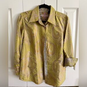 Robert Graham Women’s Paisley Patterned shirt